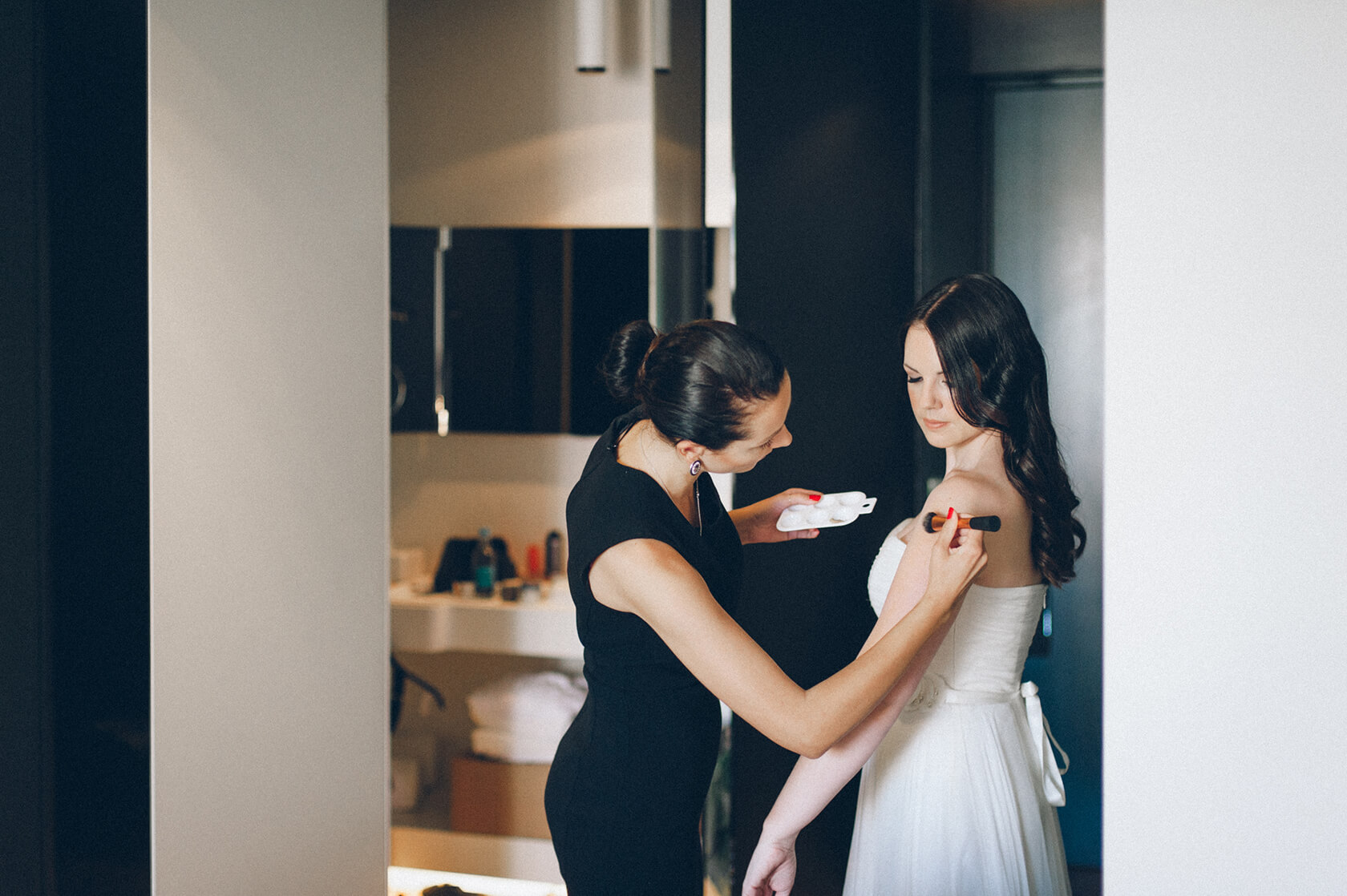 Bride at Mandarin Oriental Barcelona Hotel