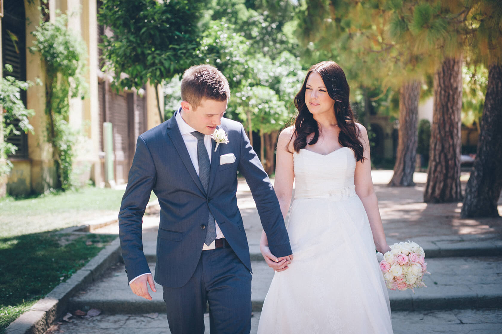 Wedding photo session Ciutadella park Barcelona