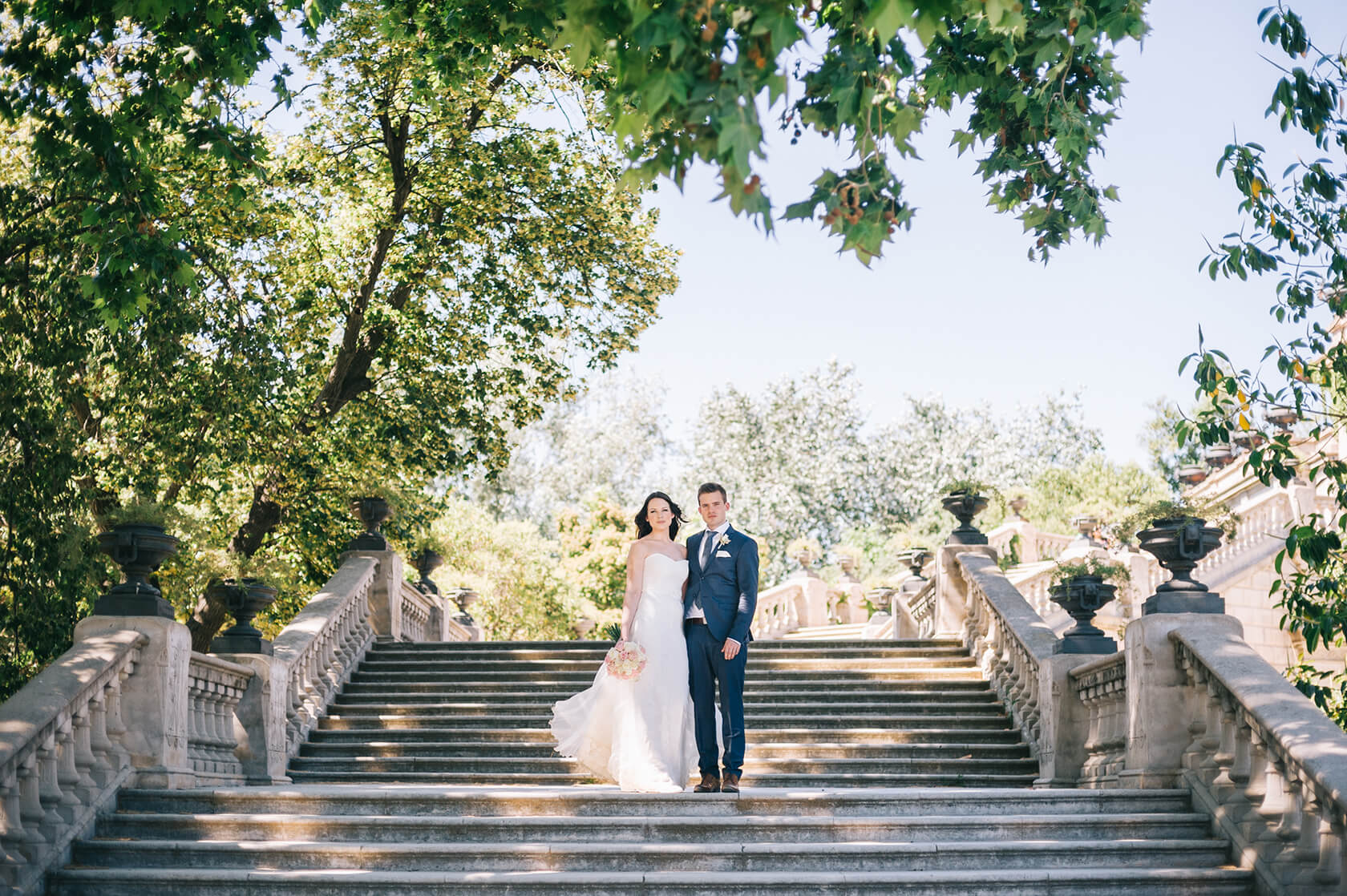 Wedding photo session Ciutadella park Barcelona