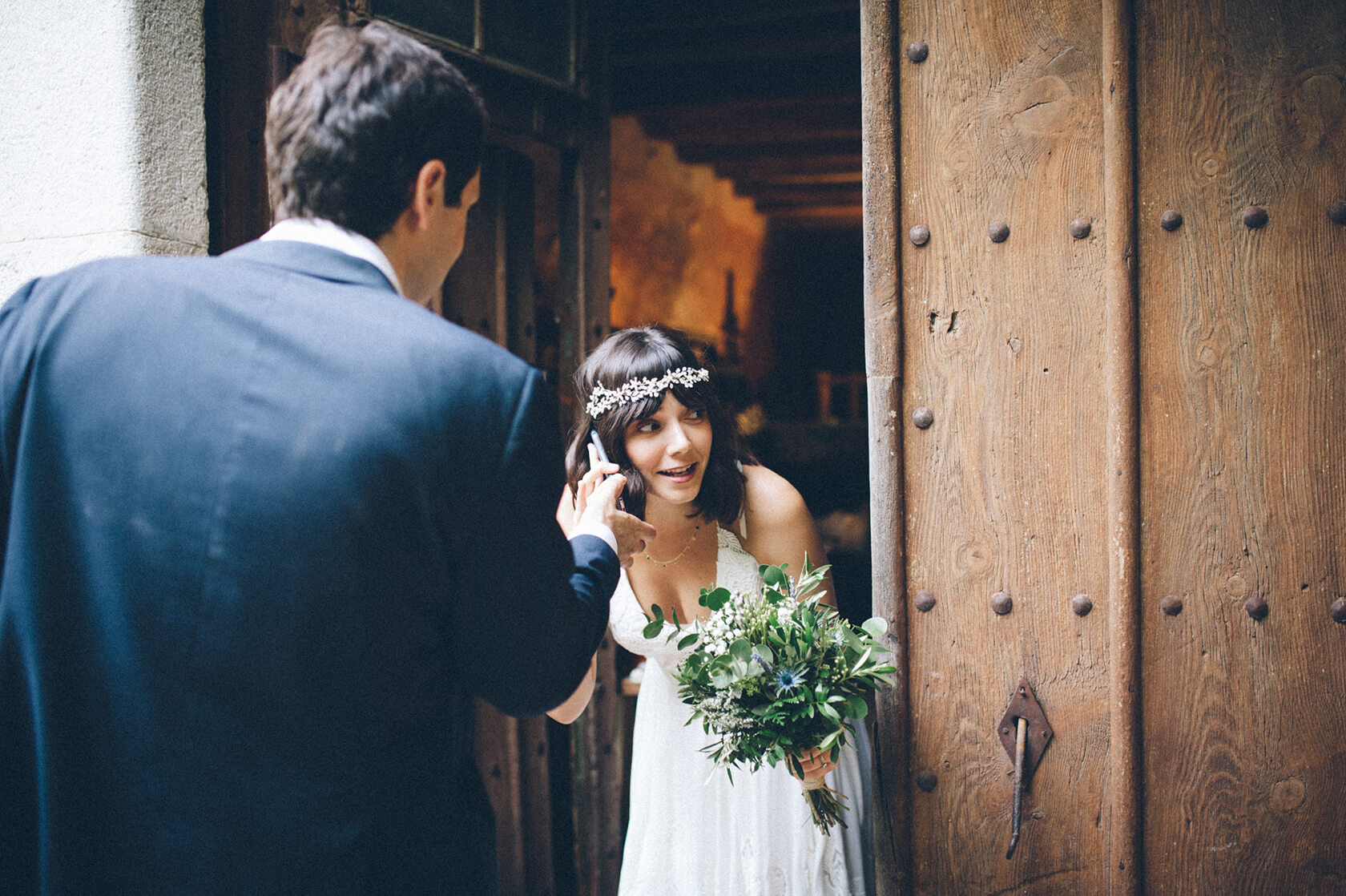 destination wedding photo shoot in villa catalina Sitges