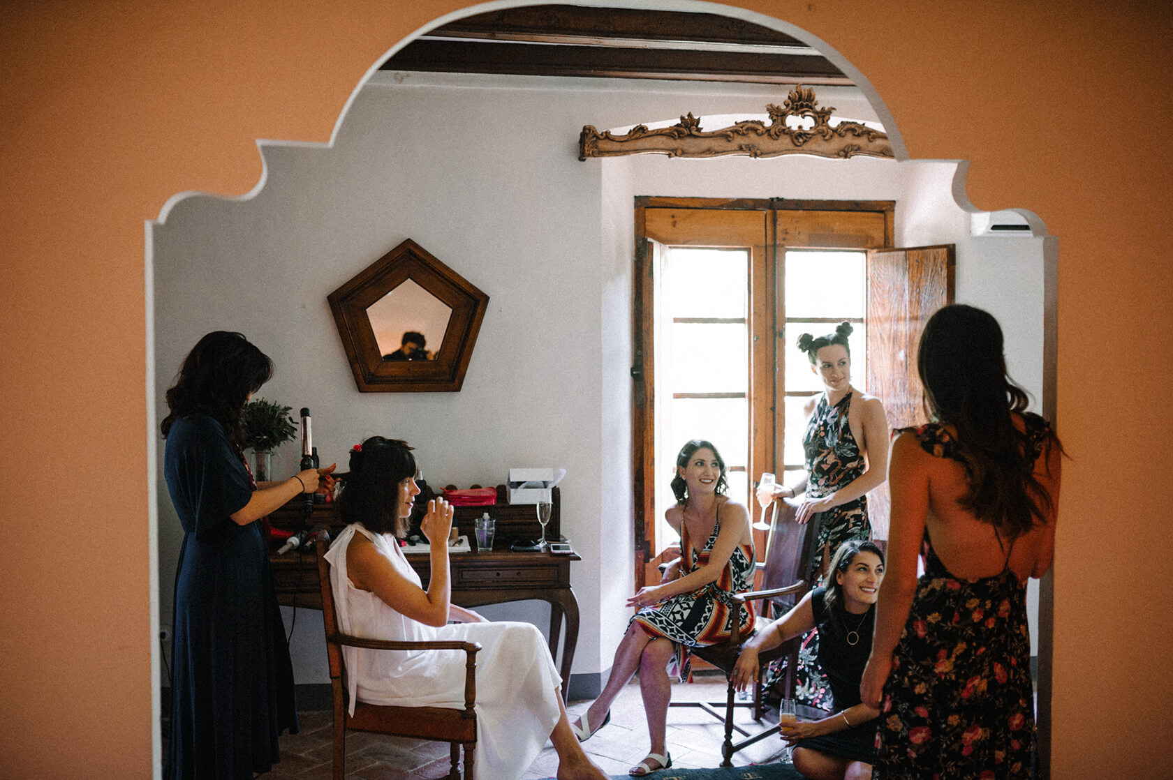 destination wedding in villa catalina Sitges