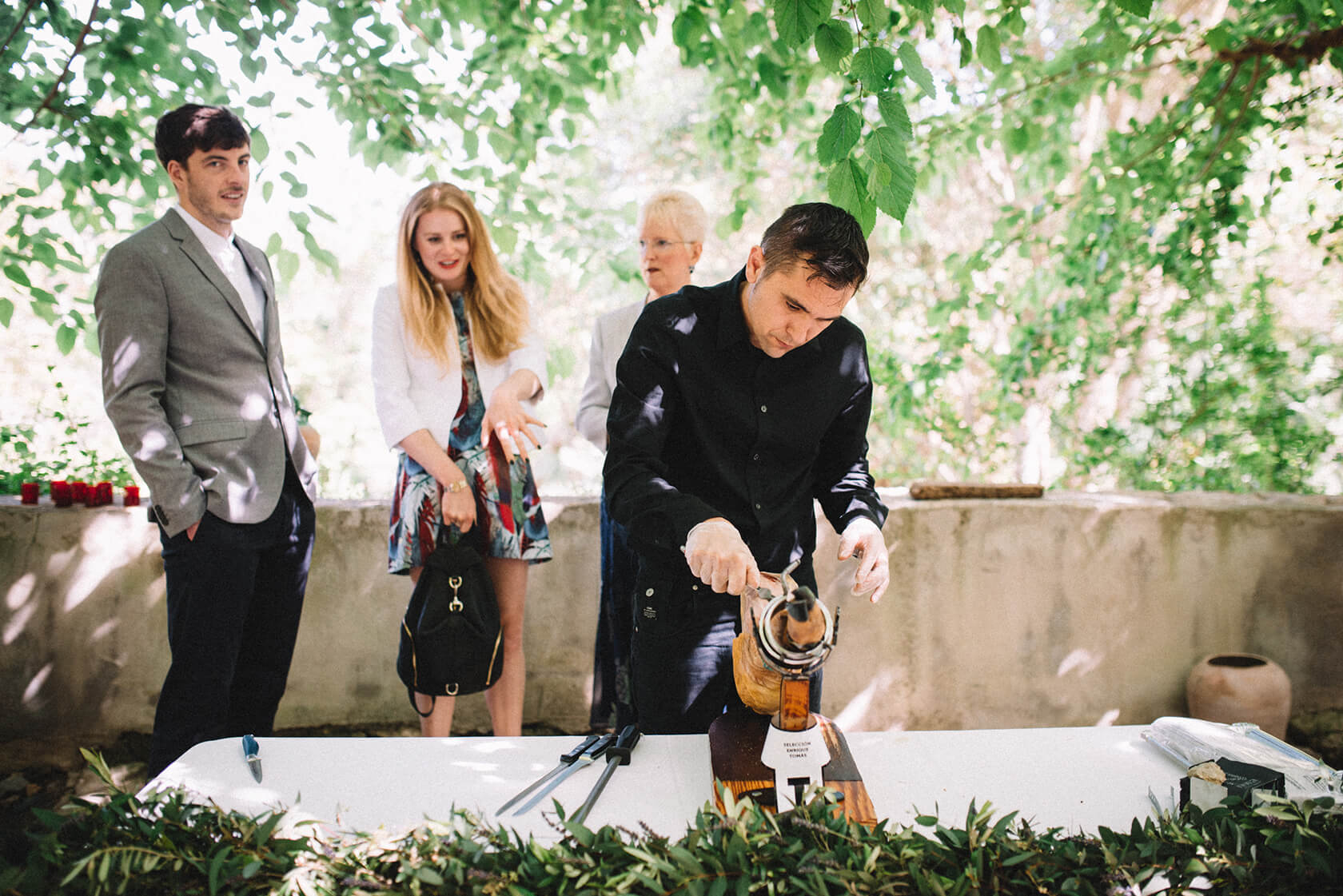 destination wedding in villa catalina Sitges