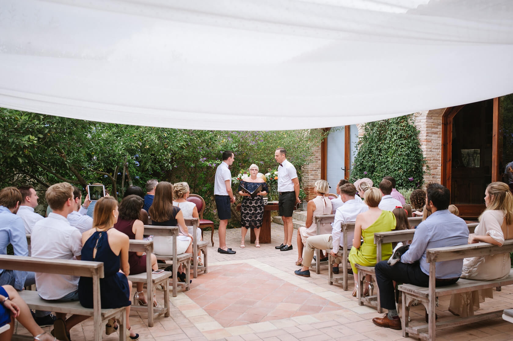 gay wedding in Sitges