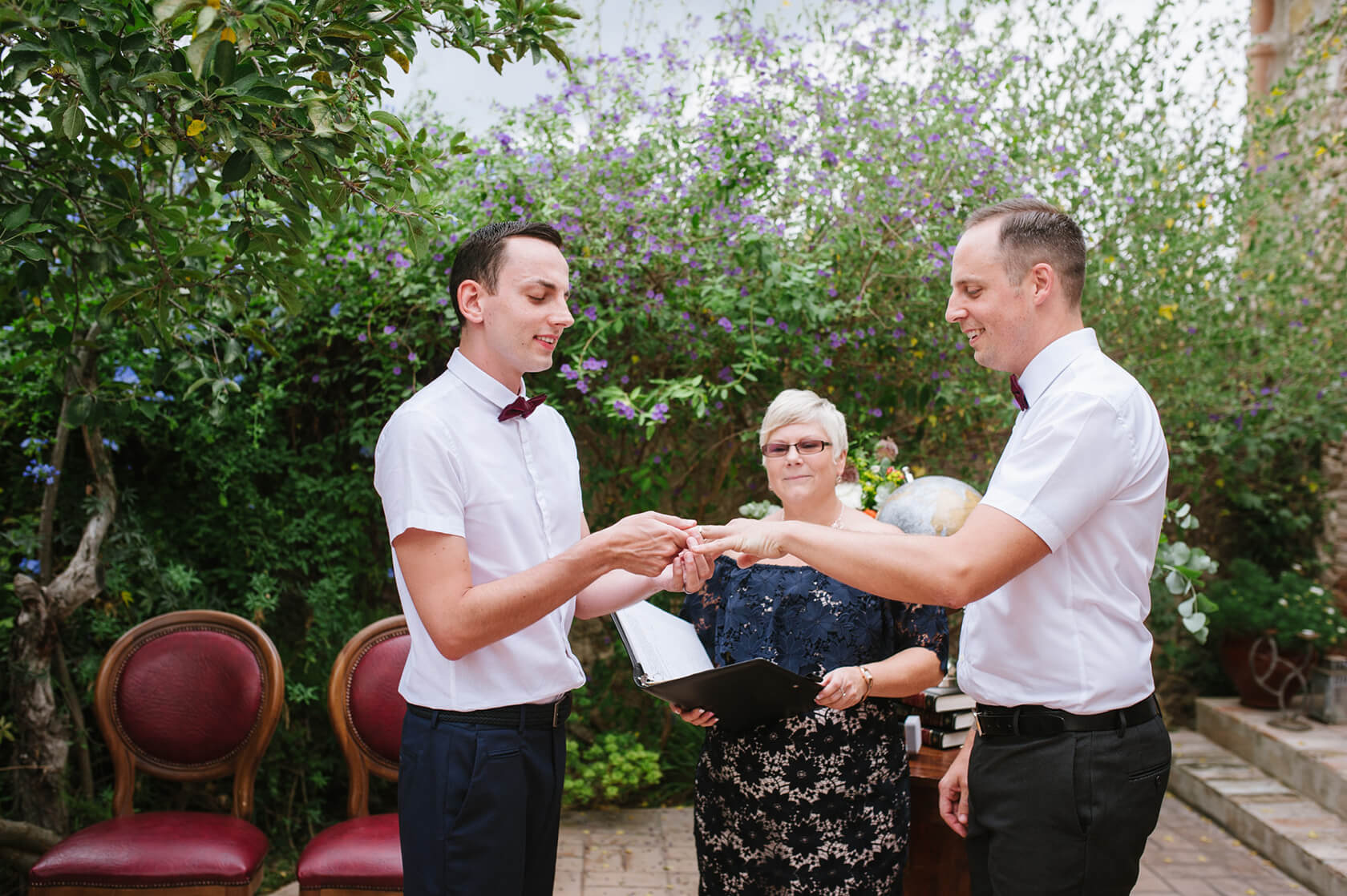 gay wedding in Sitges