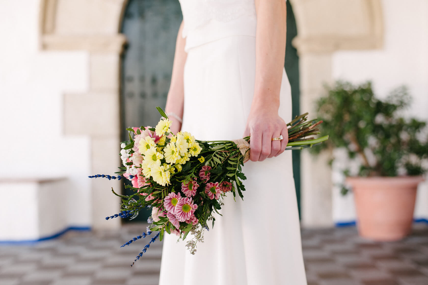 Vinyet church Sitges wedding photographer