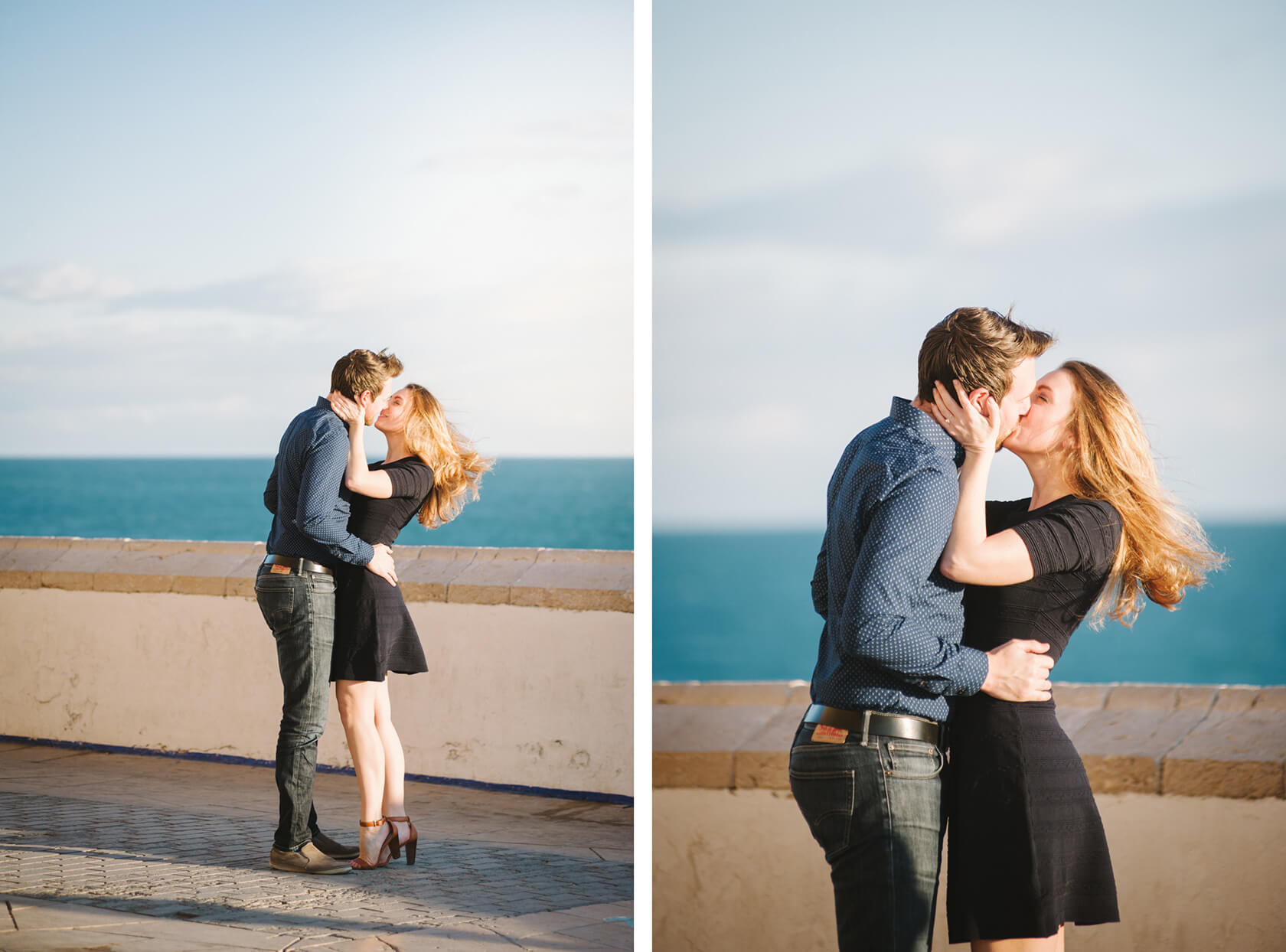 engagement photo-shoot in Sitges