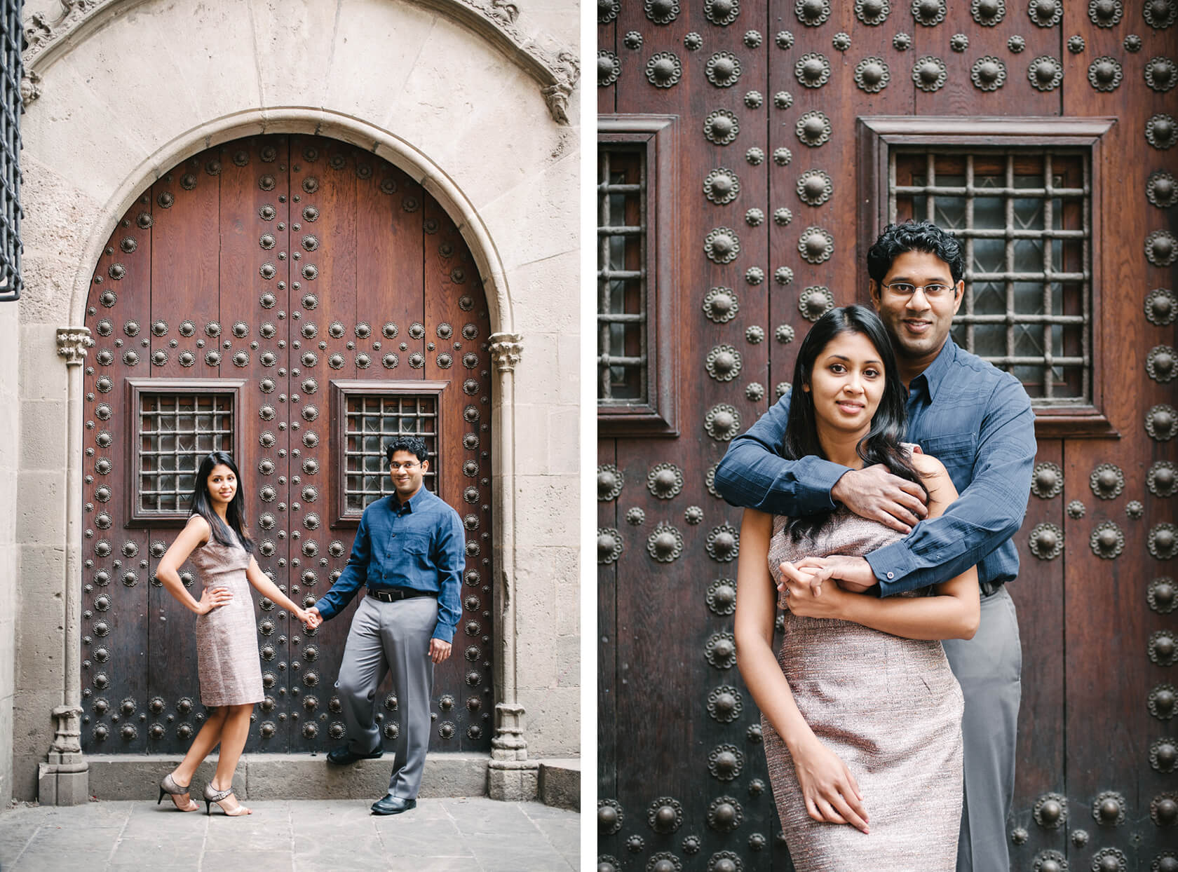 Engagement photo-shoot in Barcelona