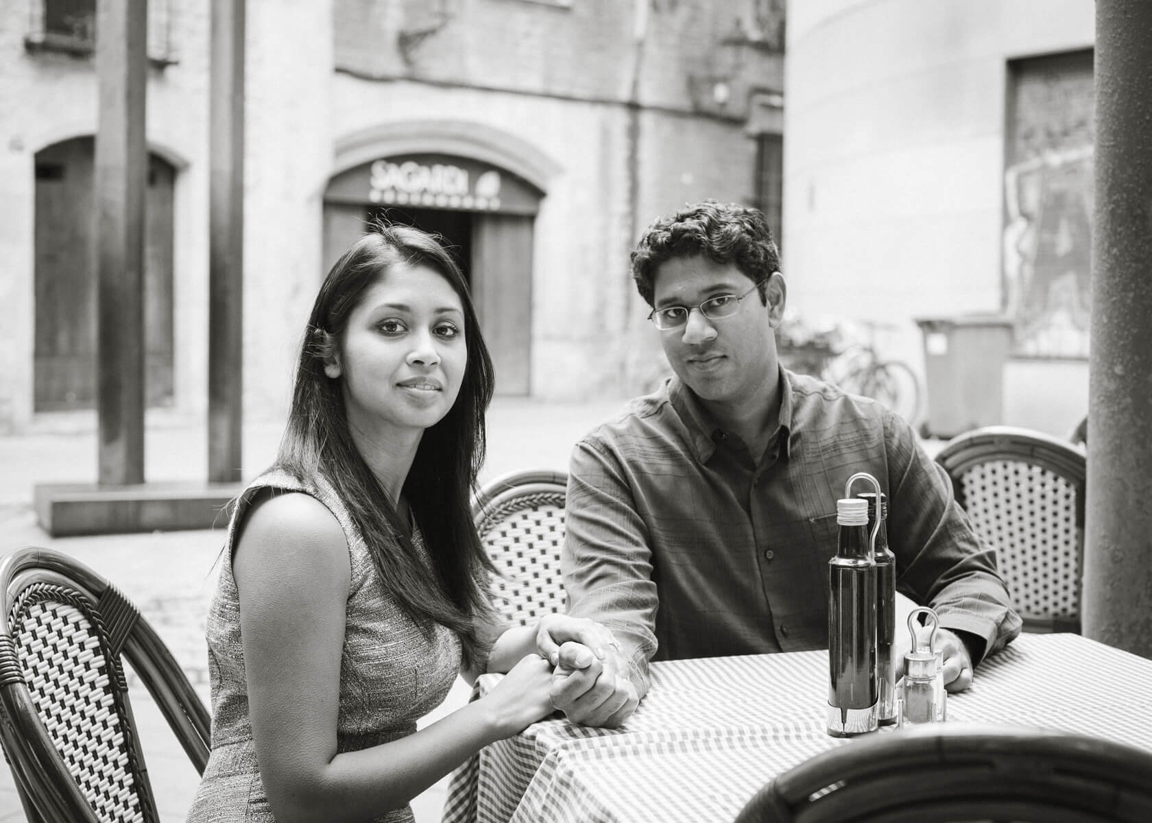 Engagement photo-shoot in Barcelona