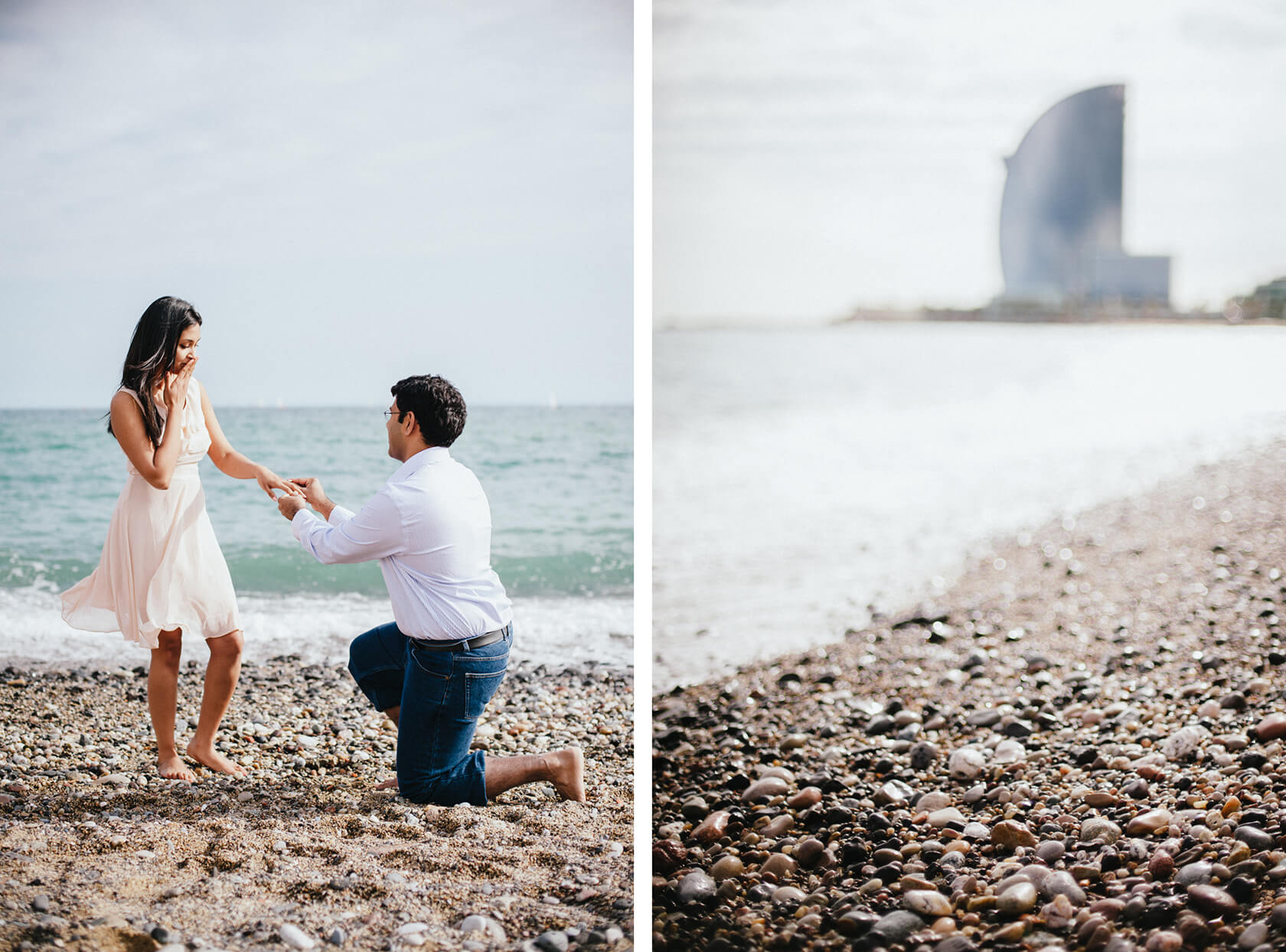 Engagement photo-shoot in Barcelona