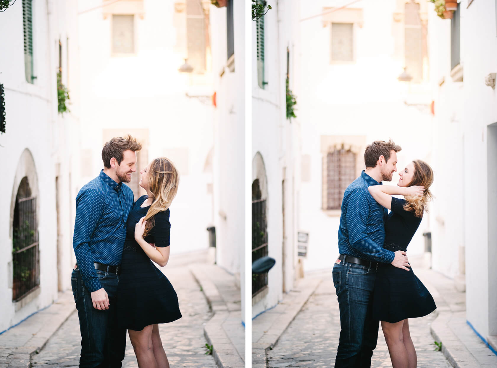 engagement photo-shoot in Sitges